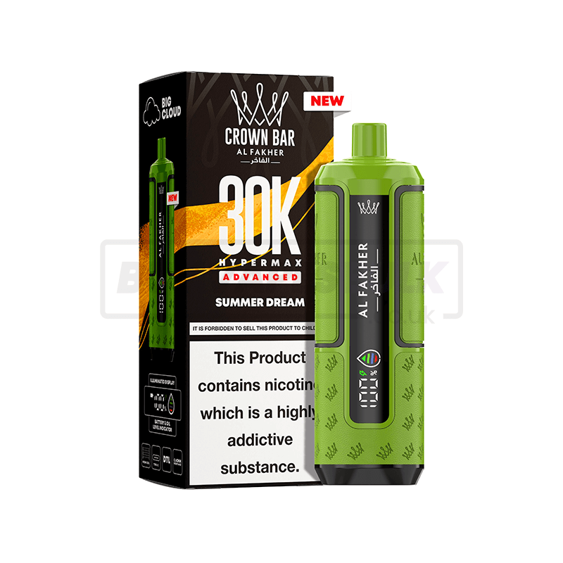 Al Fakher 30K Hypermax Prefilled Vape Kit 5 Pack Summer Dream