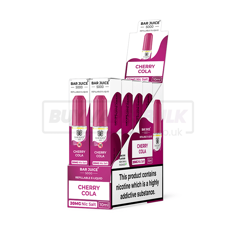 Cherry Cola Bar Juice 5000 Nic Salt E-Liquid Pack of 10