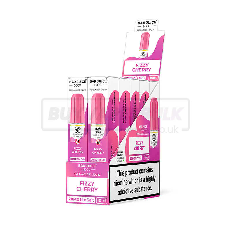 Fizzy Cherry Bar Juice 5000 Nic Salt E-Liquid Pack of 10