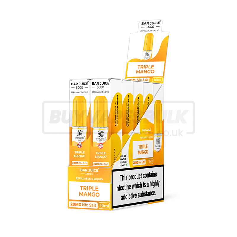 Triple Mango Bar Juice 5000 Nic Salt E-Liquid Pack of 10