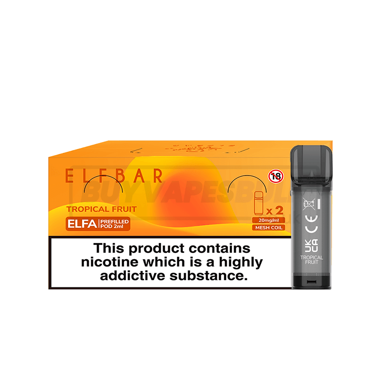 Tropical Fruit Elf Bar Elfa Prefilled Pods 10 Pack