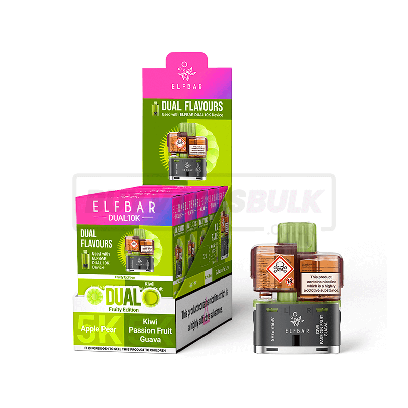 Fruity Edition Elfbar Dual 10K Refill Pods 5 Pack