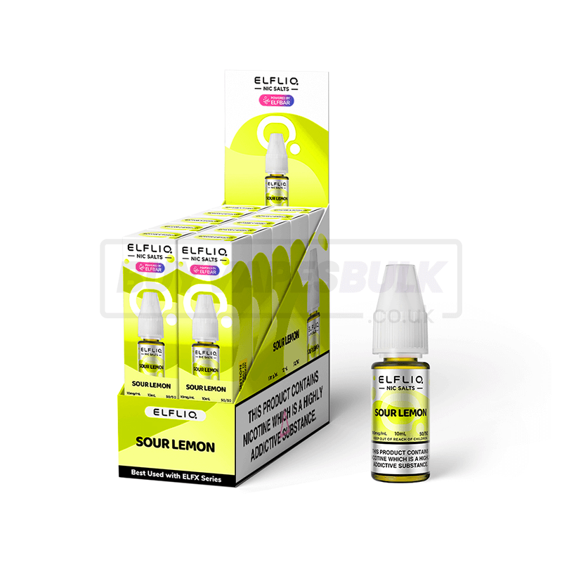 Grape Berry Elfliq Elf Bar Nic Salt E-Liquid Pack of 10