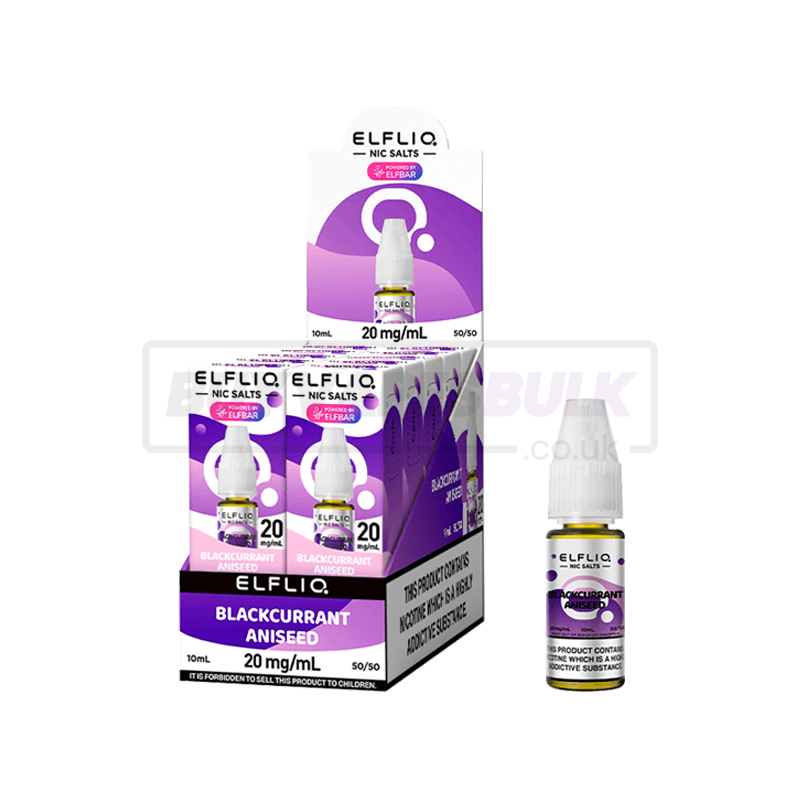 Elfliq Elfbar Nic Salt E-Liquid 10 Pack