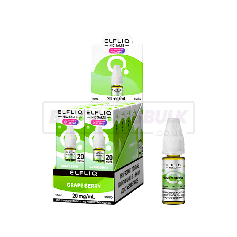 Elfliq Elfbar Nic Salt E-Liquid 10 Pack
