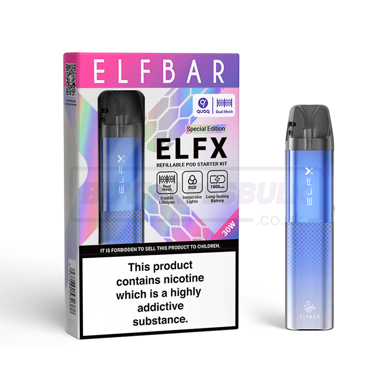 Elfbar ELFX Refillable Pod Kit Blue