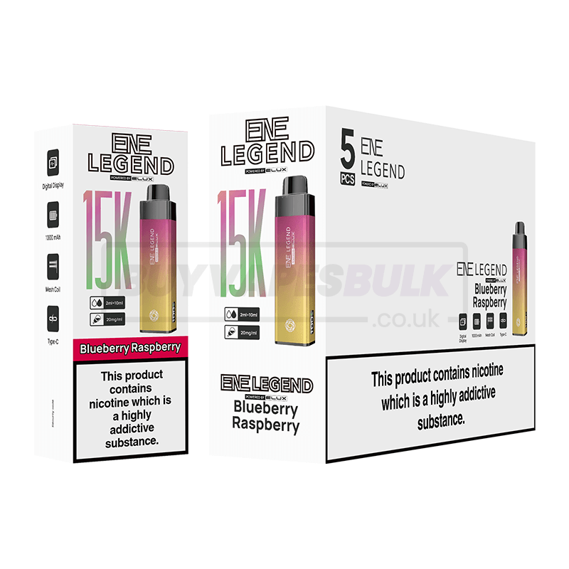 Elux ENE Legend 15K Prefilled Vape Kit Blueberry Raspberry