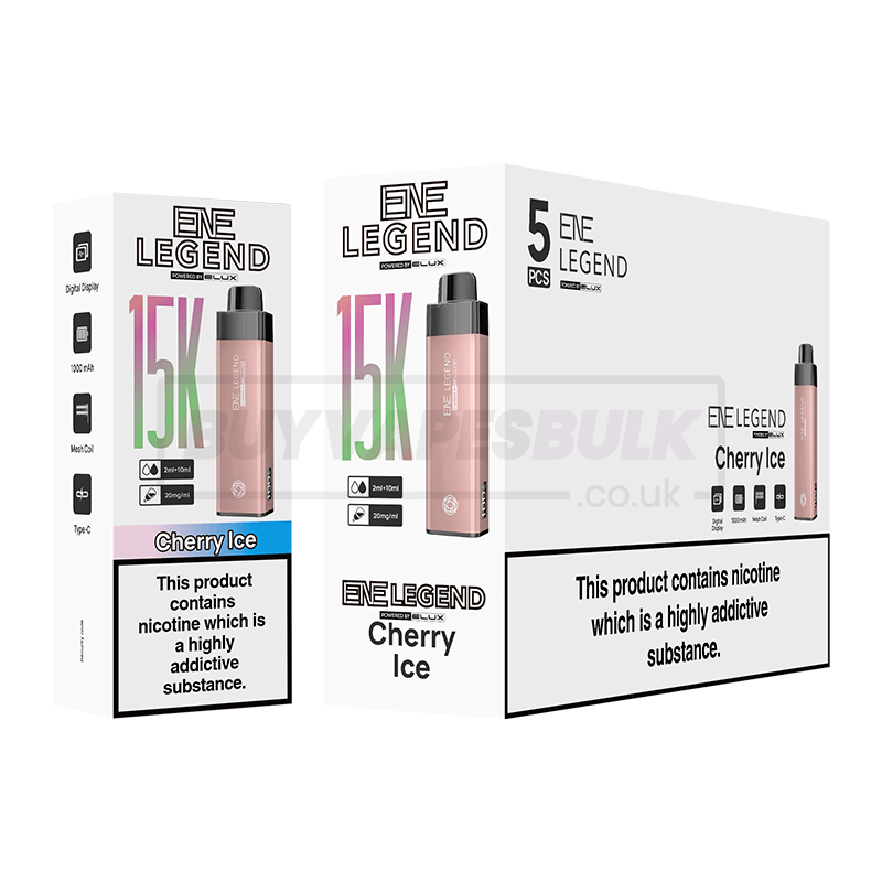 Elux ENE Legend 15K Prefilled Vape Kit Cherry Ice