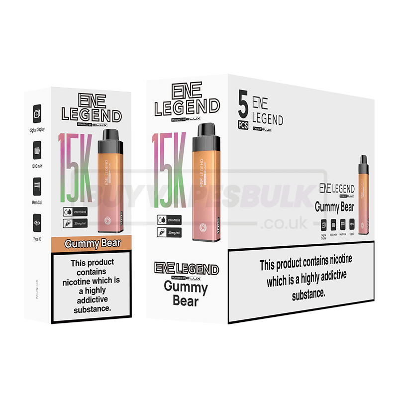 Elux ENE Legend 15K Prefilled Vape Kit Gummy Bear
