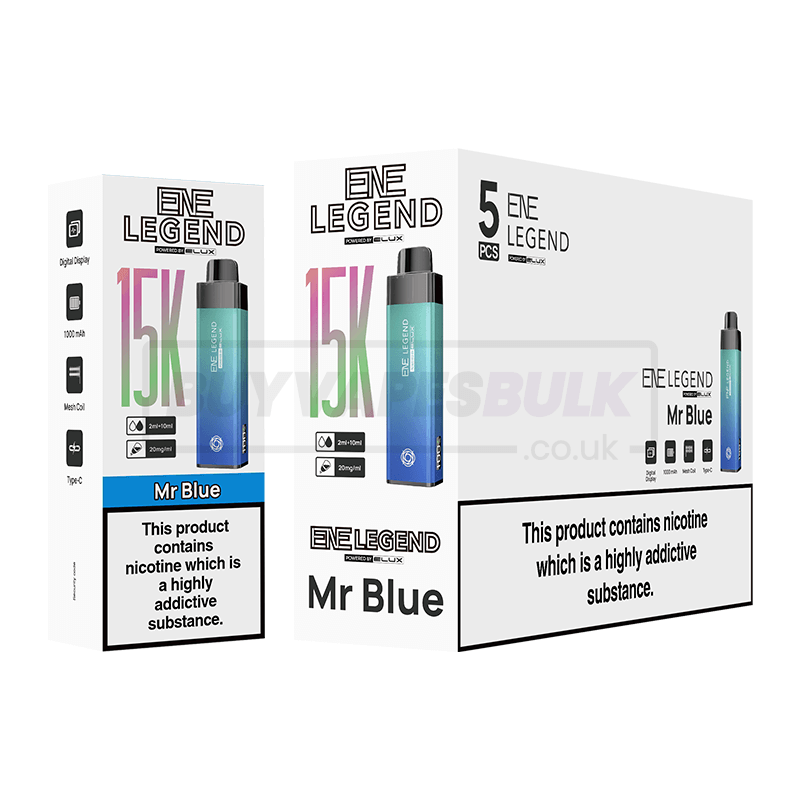 Elux ENE Legend 15K Prefilled Vape Kit Mr Blue