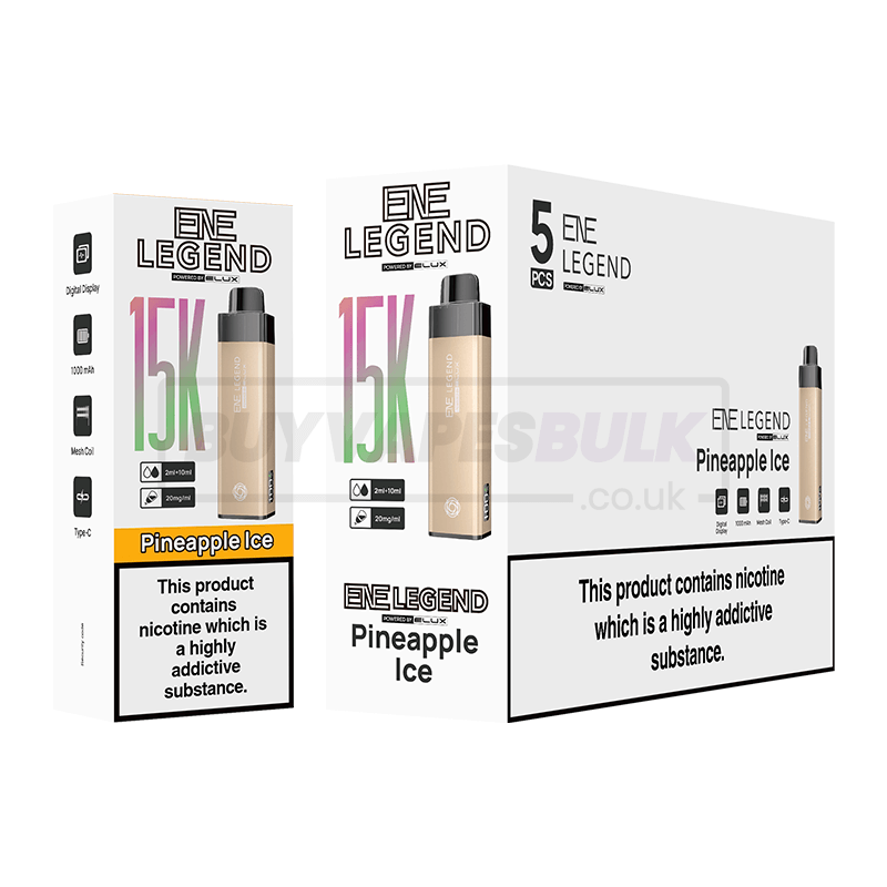 Elux ENE Legend 15K Prefilled Vape Kit Pineapple Ice