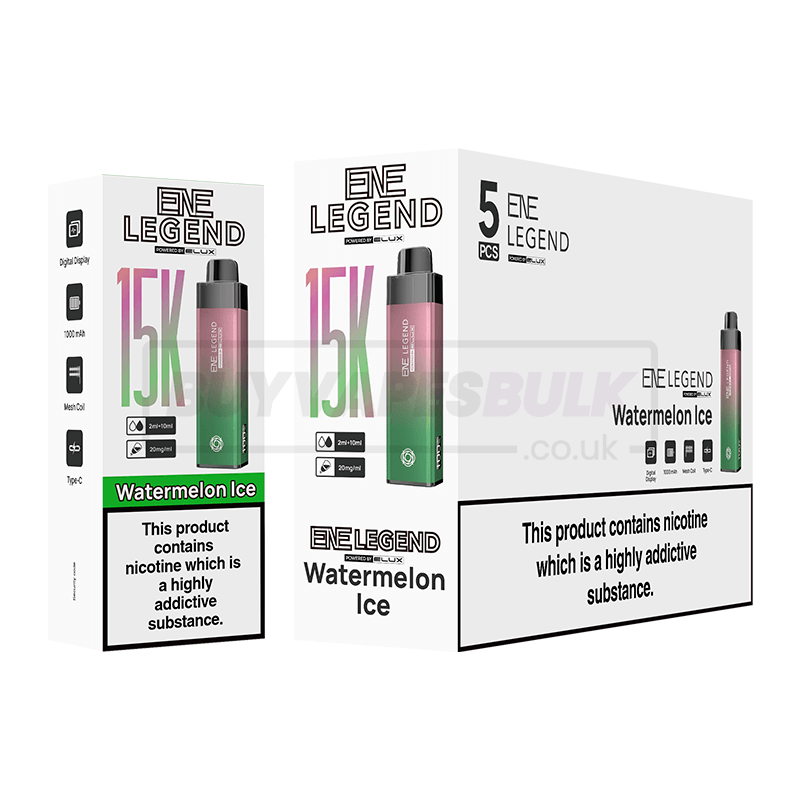 Elux ENE Legend 15K Prefilled Vape Kit Watermelon Ice