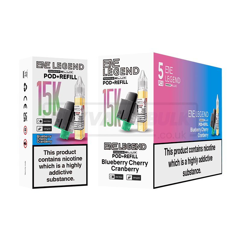 Elux ENE Legend 15K Prefilled Pod & Refill Blue Sour Raspberry