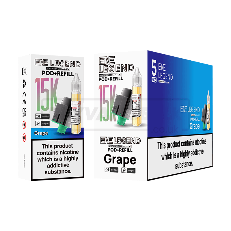 Elux ENE Legend 15K Prefilled Pod & Refill Grape
