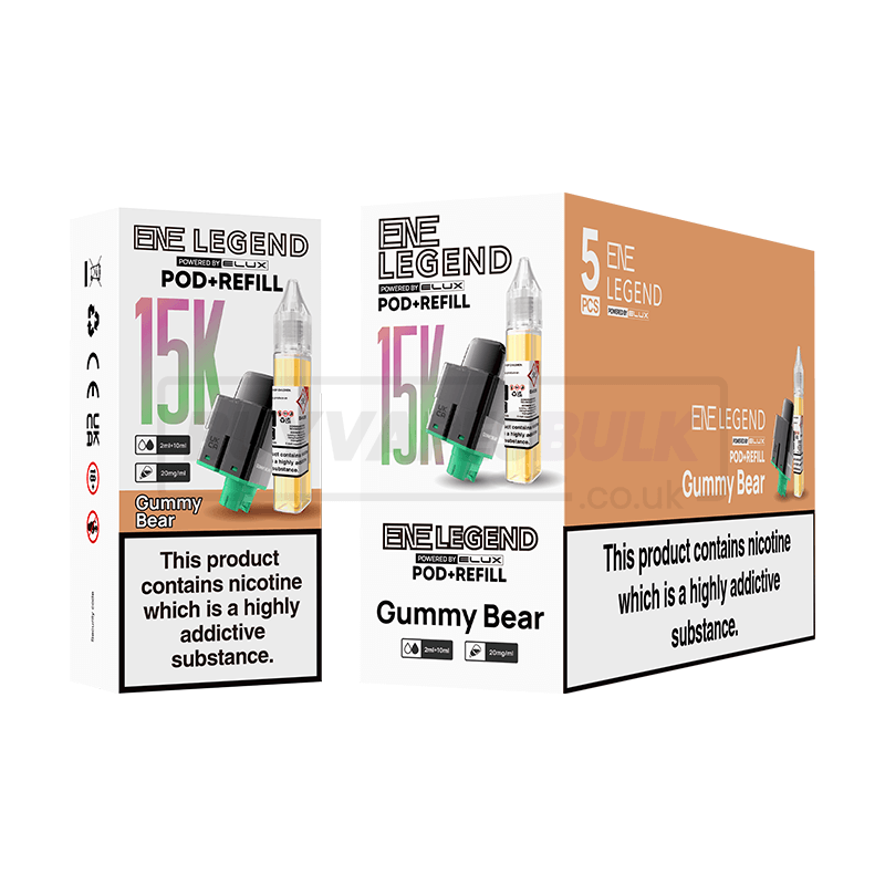 Elux ENE Legend 15K Prefilled Pod & Refill Gummy Bear
