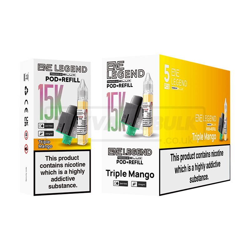 Elux ENE Legend 15K Prefilled Pod & Refill Triple Mango