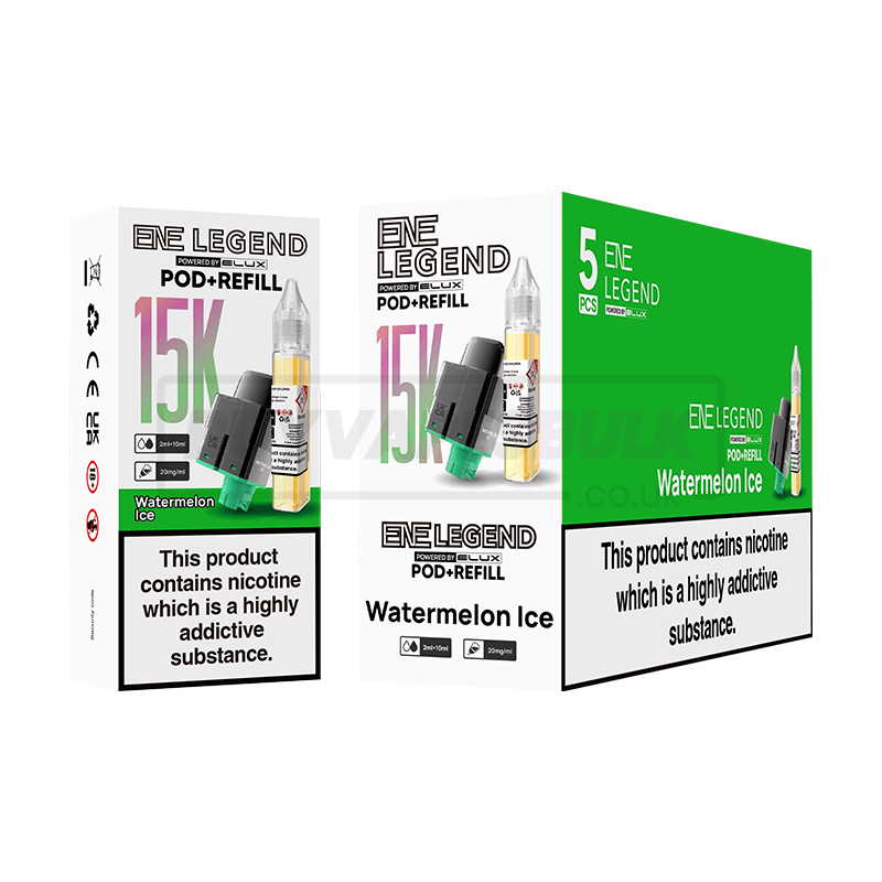 Elux ENE Legend 15K Prefilled Pod & Refill Watermelon Ice