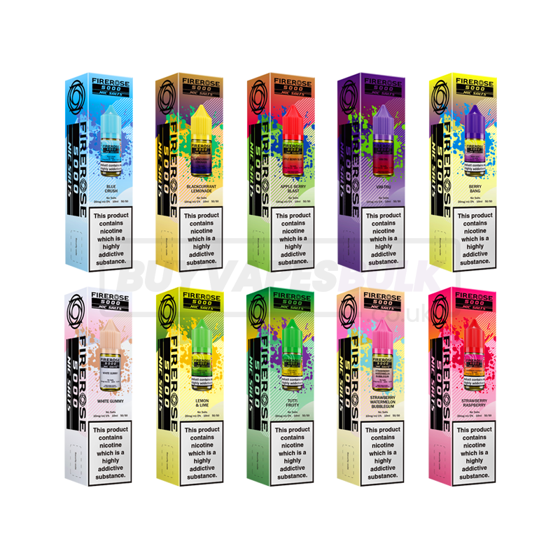 Elux Firerose 5000 Nic Salts 10 Pack