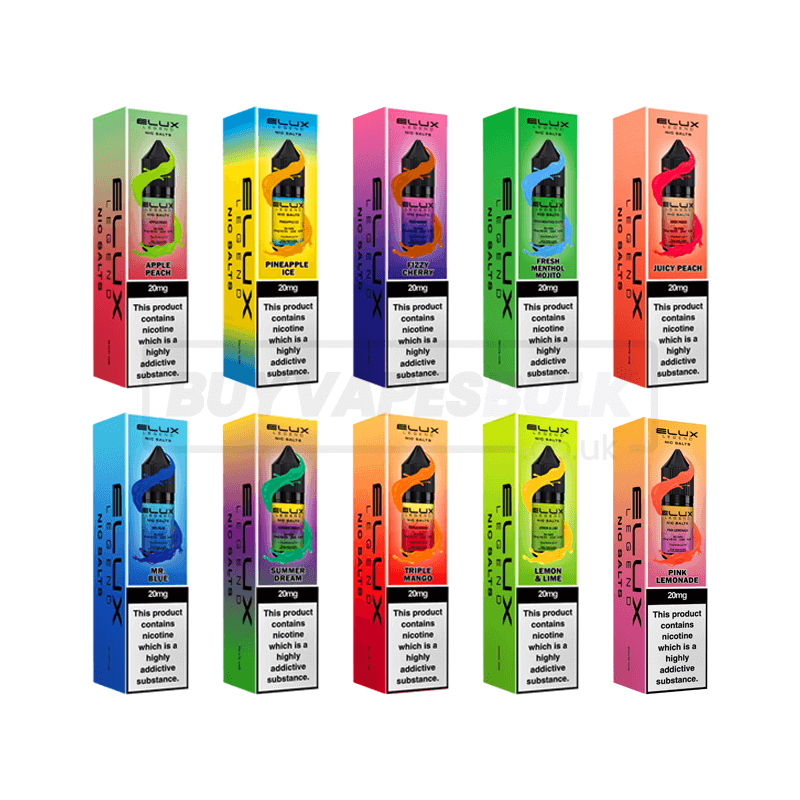 Elux Legend Nic Salts 10 Pack
