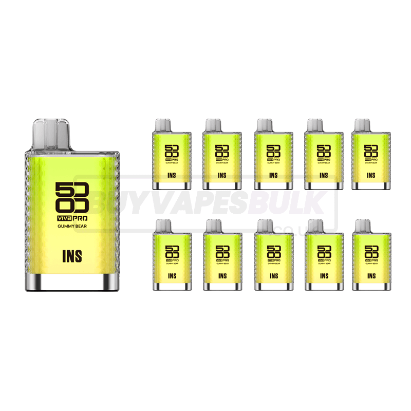 Gummy Bear Elux Viva Pro 5000 Disposable Vape 10 Pack