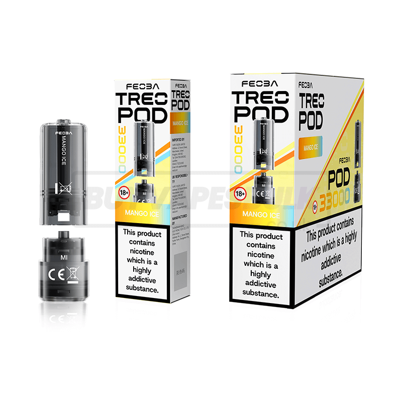 Mango Ice Feoba Treo 33K Prefilled Pods 5 Pack