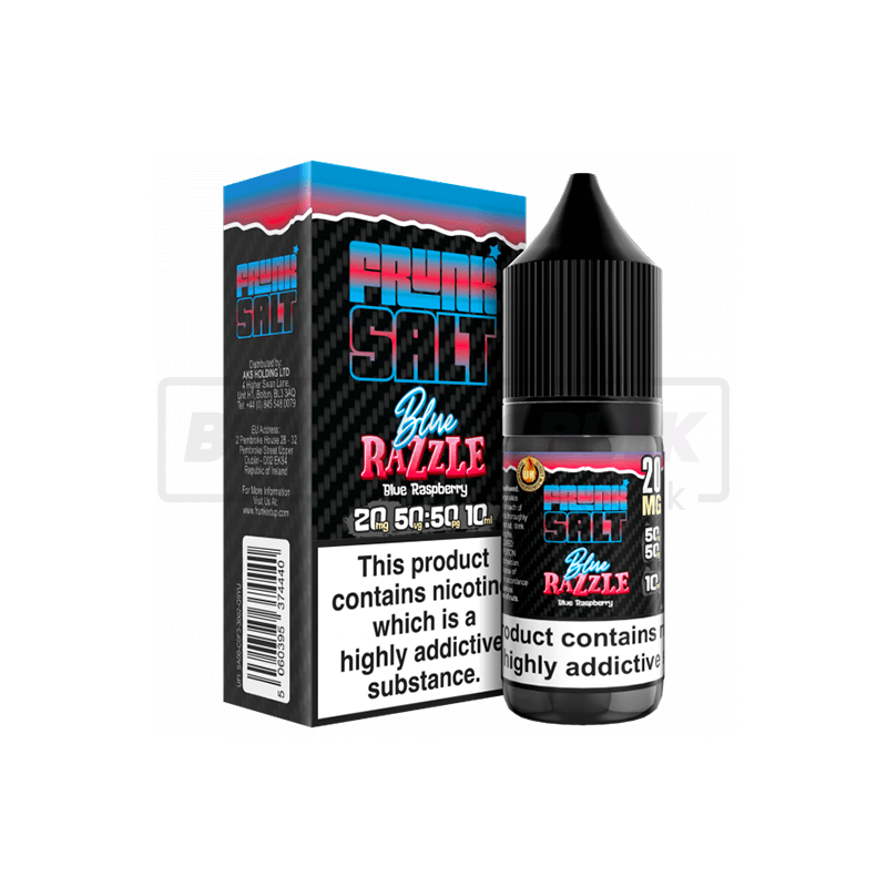 Blue Razzle Frunk Nic Salt E-Liquid Pack of 5 x (10ml)