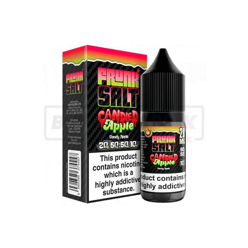 Candied Apple Frunk Nic Salt E-Liquid Pack of 5 x (10ml)