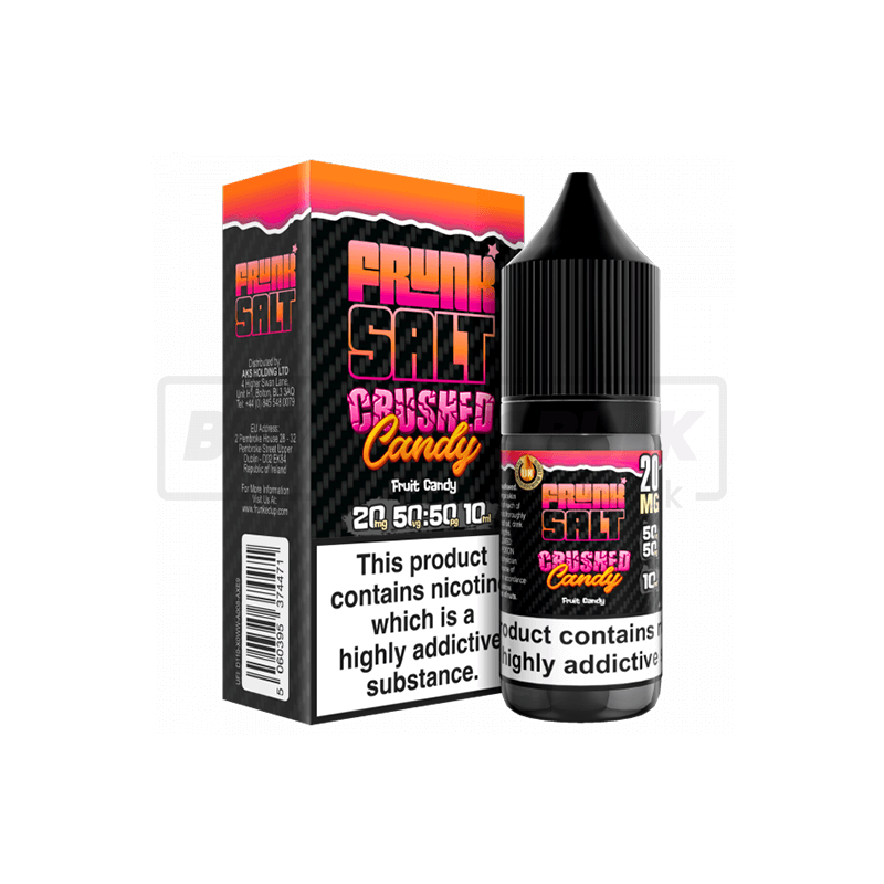 Crushed Candy Frunk Nic Salt E-Liquid Pack of 5 x (10ml)