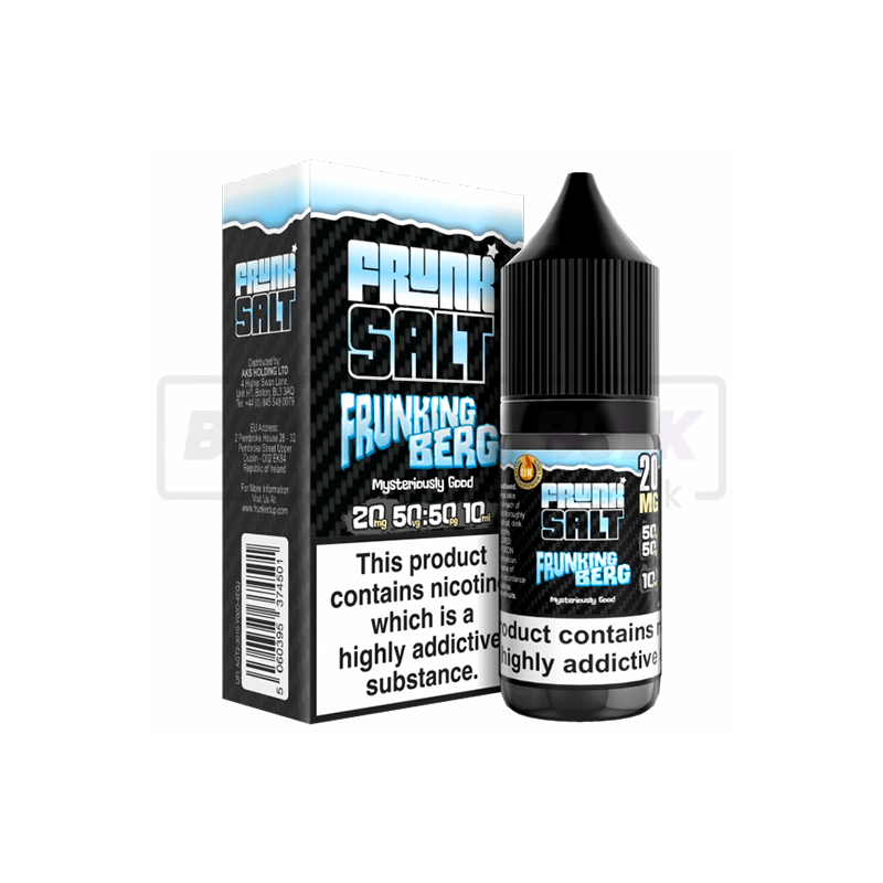 Frunkin Berg Frunk Nic Salt E-Liquid Pack of 5 x (10ml)