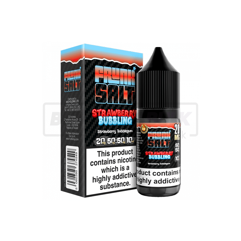 Strawberry Bubbling Frunk Nic Salt E-Liquid Pack of 5 x (10ml)