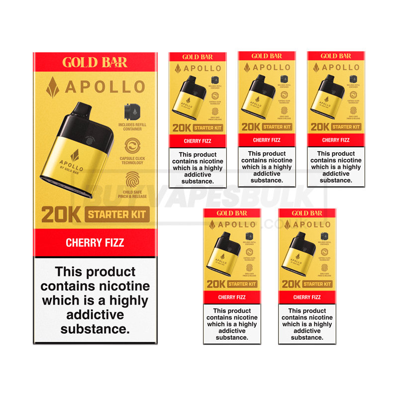 Gold Bar Apollo 20K Prefilled Pod Kit