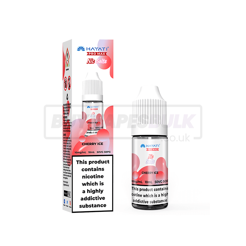 Cherry Ice Hayati Crystal Pro Max Nic Salt E-Liquid Pack of 10