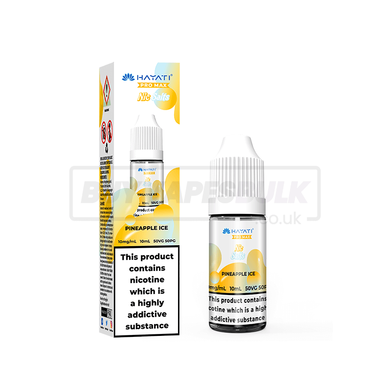 Pineapple Ice Hayati Crystal Pro Max Nic Salt E-Liquid Pack of 10