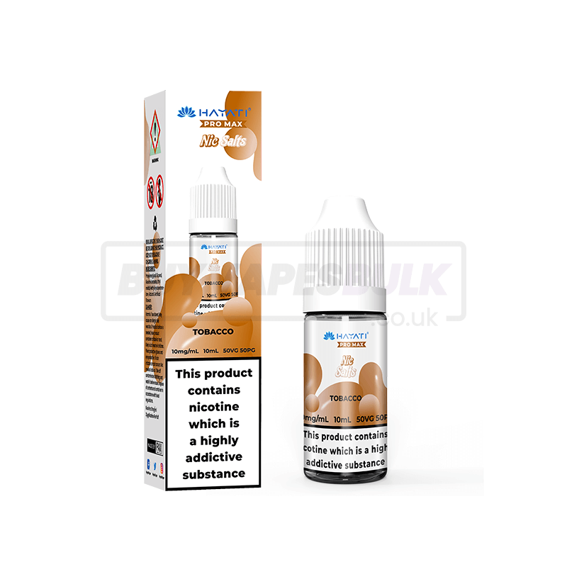 Tobacco Hayati Crystal Pro Max Nic Salt E-Liquid Pack of 10