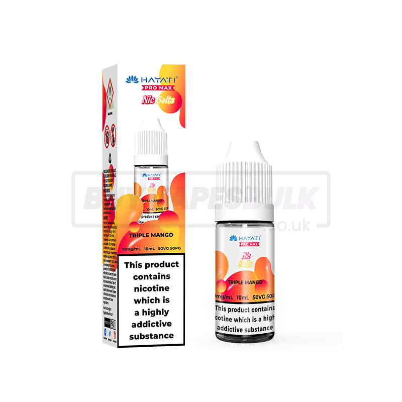 Triple Mango Hayati Crystal Pro Max Nic Salt E-Liquid Pack of 10