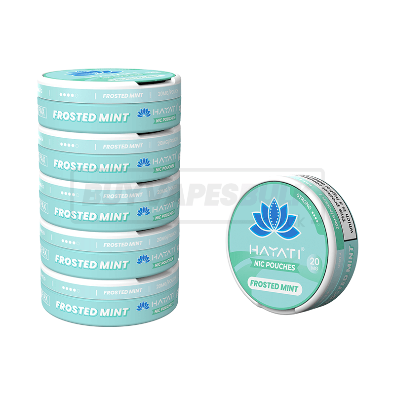 Hayati Nicotine Pouches 5 Pack Frosted Mint