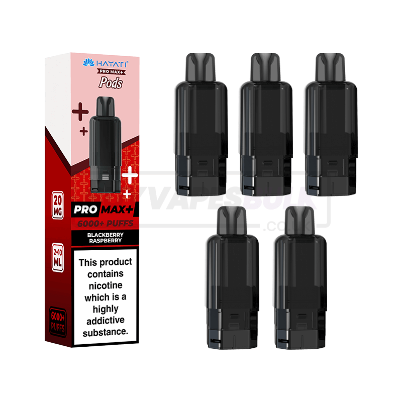 Blackberry Raspberry Hayati Pro Max Plus 6000 Refill Pods 5 Pack
