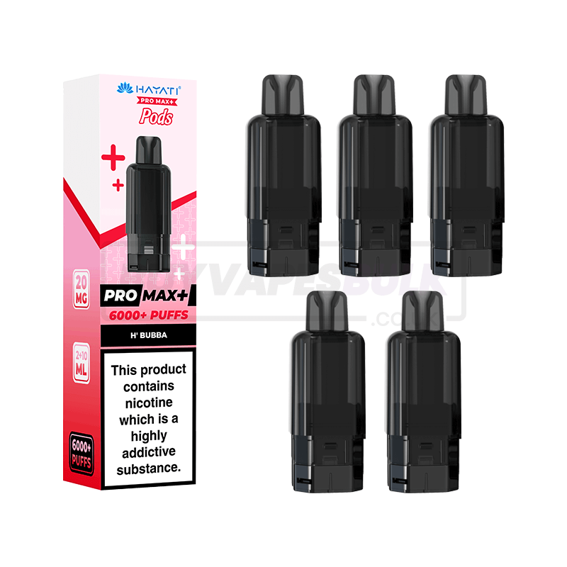 Hubba Bubba Hayati Pro Max Plus 6000 Refill Pods 5 Pack