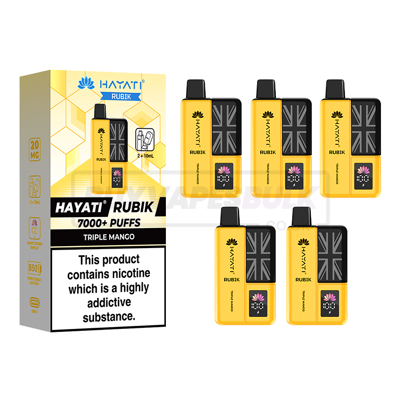 Triple Mango Hayati Rubik 7000 5 Pack