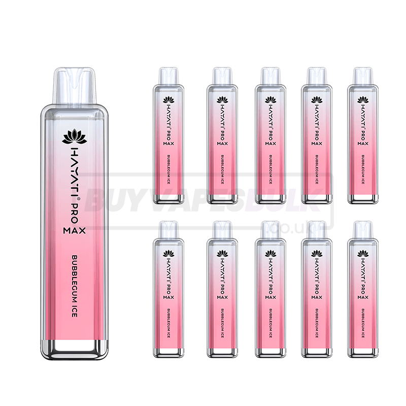 Bubblegum Ice The Crystal Pro Max 4000 Disposable Vape 10 Pack