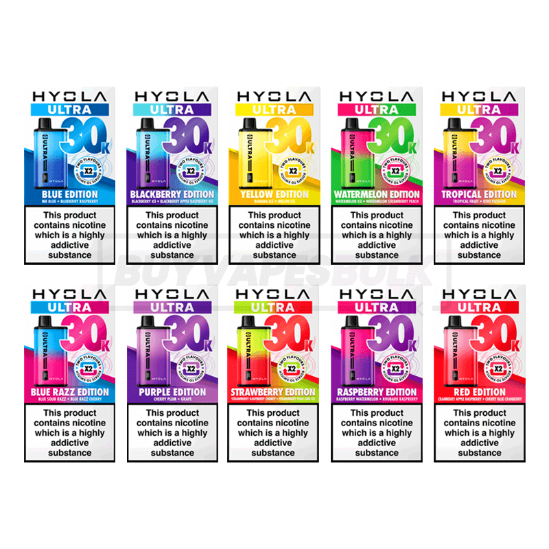 Hyola Ultra 30K Prefilled Vape Kit 5 Pack