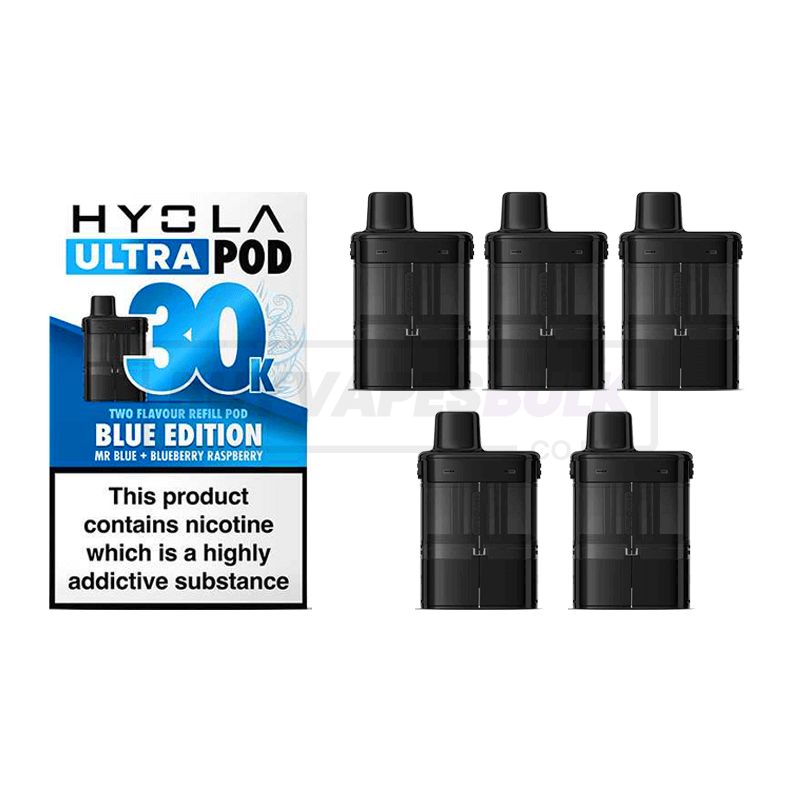 Hyola Ultra 30K Prefilled Pods 5 Pack Blue Edition