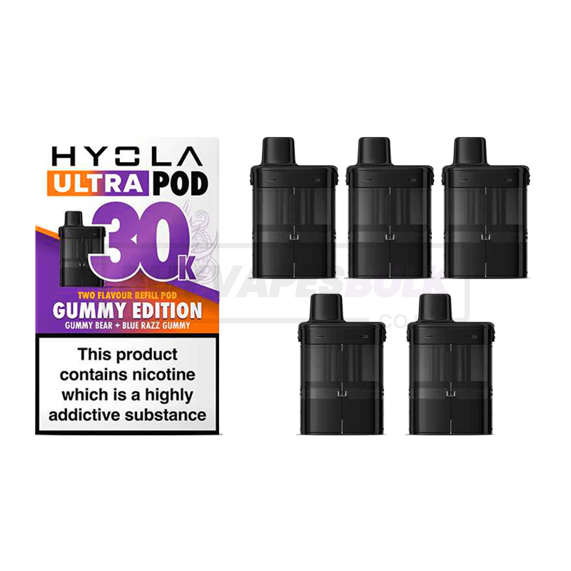 Hyola Ultra 30K Prefilled Pods 5 Pack Gummy Edition