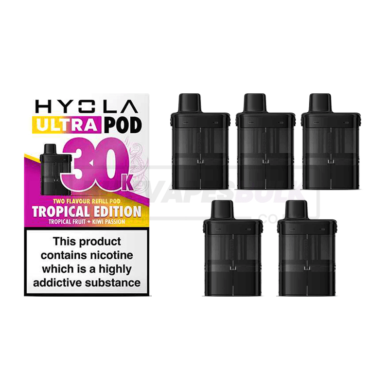 Hyola Ultra 30K Prefilled Pods 5 Pack Tropical Edition