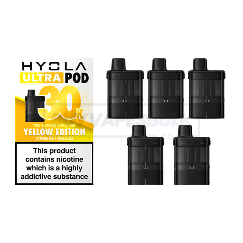 Hyola Ultra 30K Prefilled Pods 5 Pack Yellow Edition