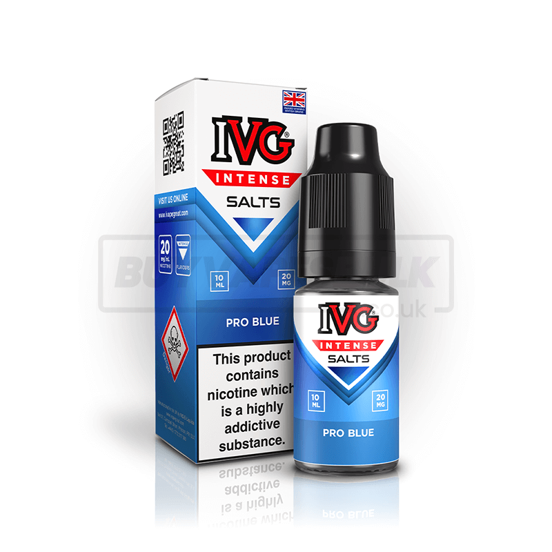 Pro Blue IVG Intense Nic Salt E-Liquid Pack of 10