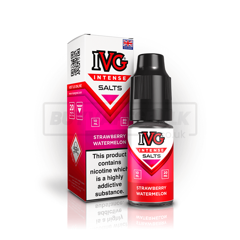 Strawberry Watermelon IVG Intense Nic Salt E-Liquid Pack of 10