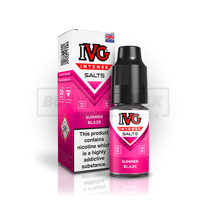 Summer Blaze IVG Intense Nic Salt E-Liquid Pack of 10
