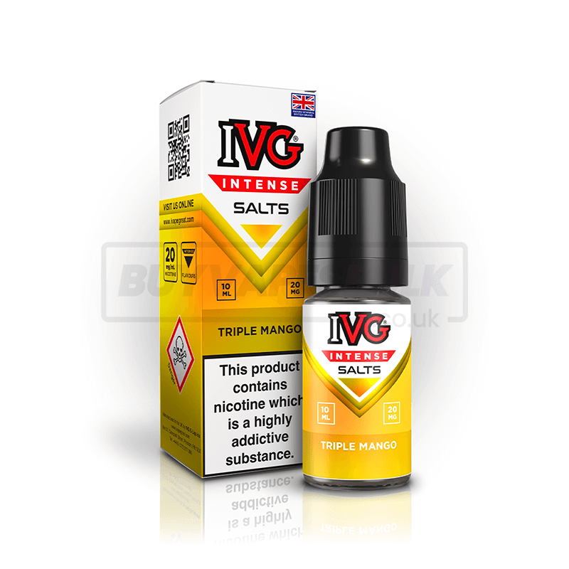 Triple Mango IVG Intense Nic Salt E-Liquid Pack of 10