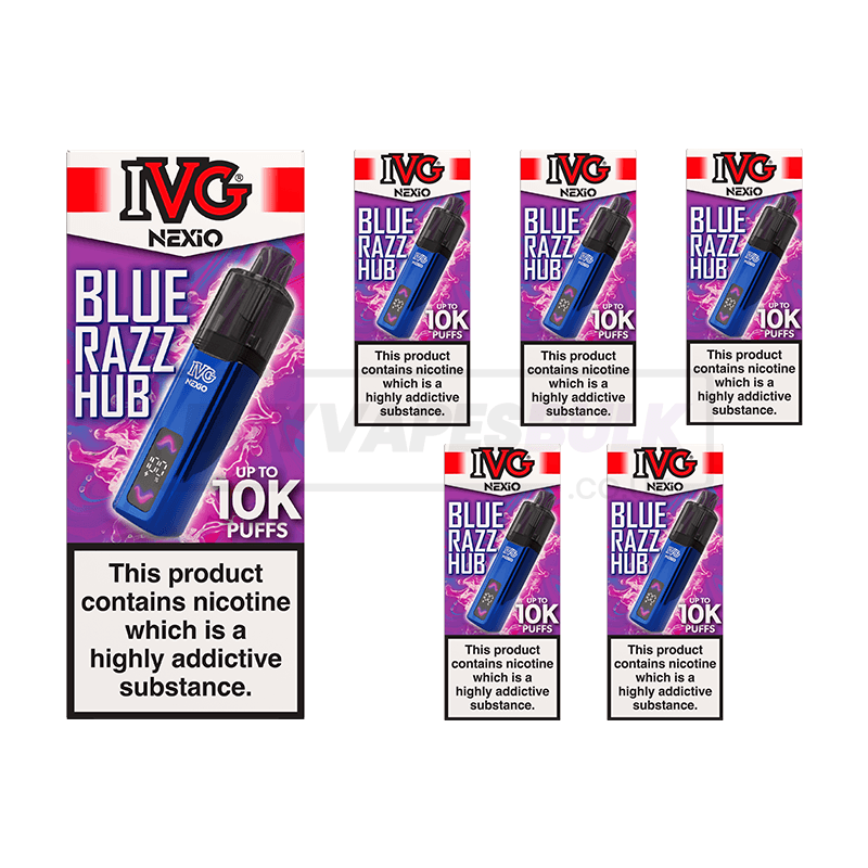 IVG NEXiO 10K Prefilled Vape Kit 5 Pack